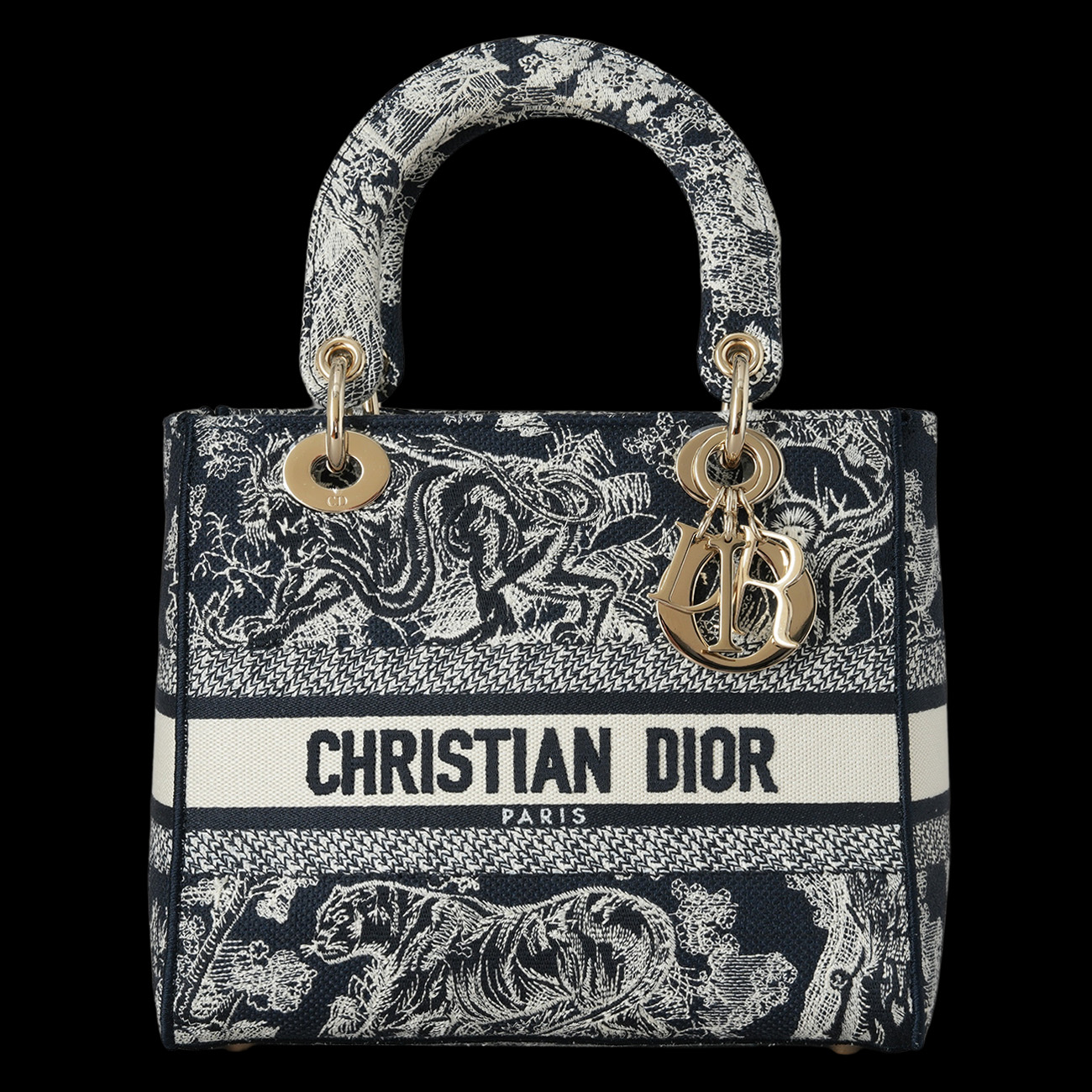 CHRISTIAN DIOR(USED)크리스찬디올 레이디 D LITE 미디엄 백
